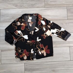14th and Union Kimono Style Floral Blazer